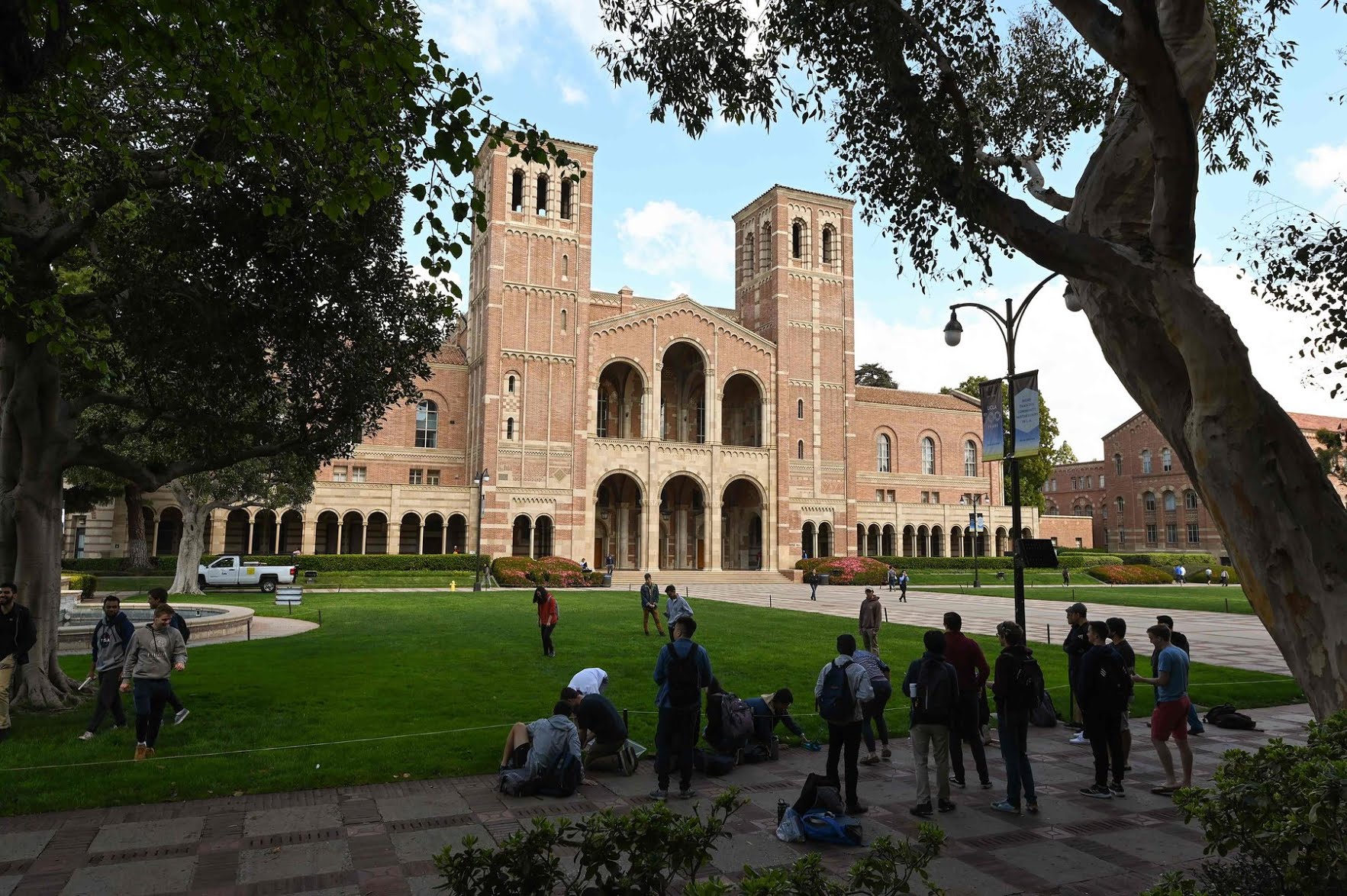 The campus of the University of California, Los Angeles. Colleges are facing major revenue losses after shutting down their campuses in March.